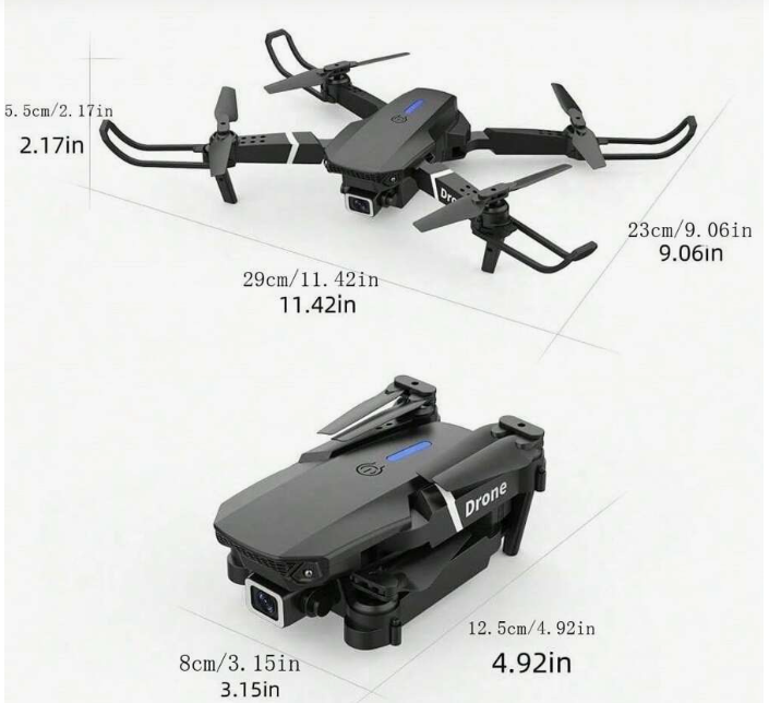 Drone 4K HD Dual camera